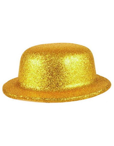 Chapéu Coquinho Glitter Dourado