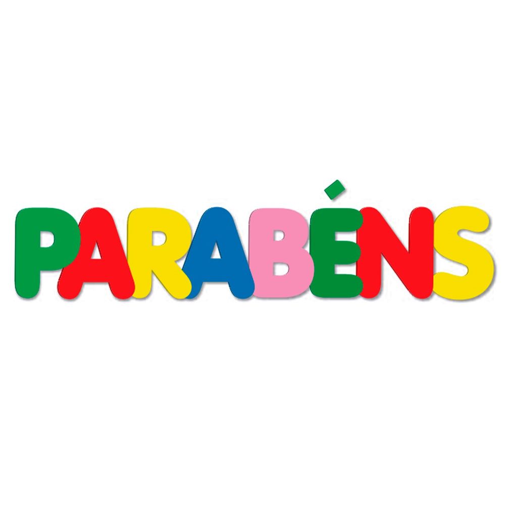 Letra Parabens Para Imprimir - NAZAEDU