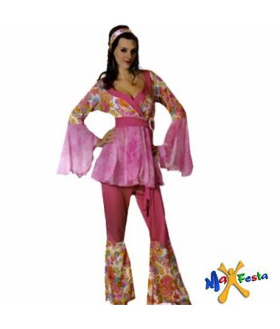 fantasia de hippie feminina