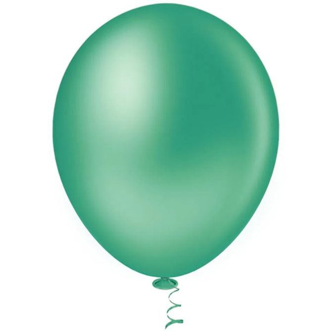 Balão 16 Liso Verde Escuro - 12 unidades