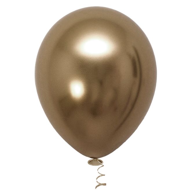 Balão 10 Platino Ouro Velho - 25 unidades